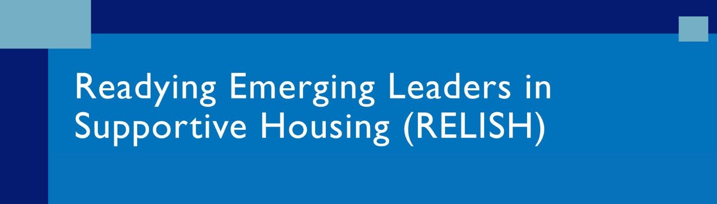 RESH launches Readying Emerging Leaders in Supportive Housing Mentorship Program (RELISH) image