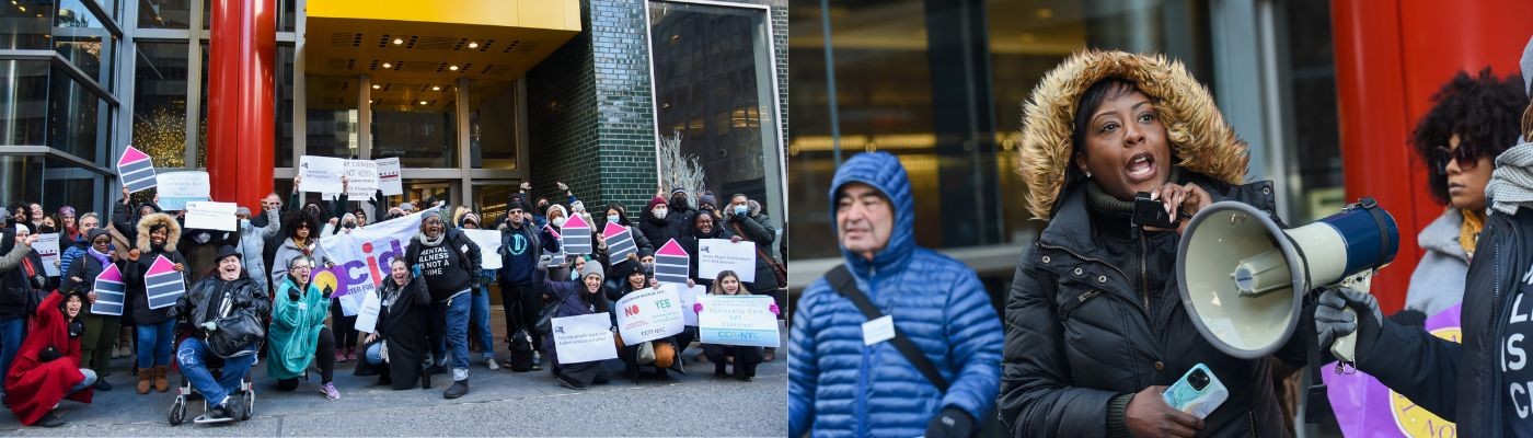 The Network Joins CCIT-NYC for “Community Care, Not Coercion” Rally image